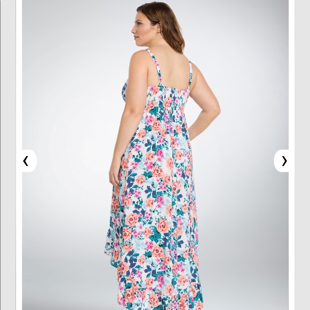 Halter High low maxi dress